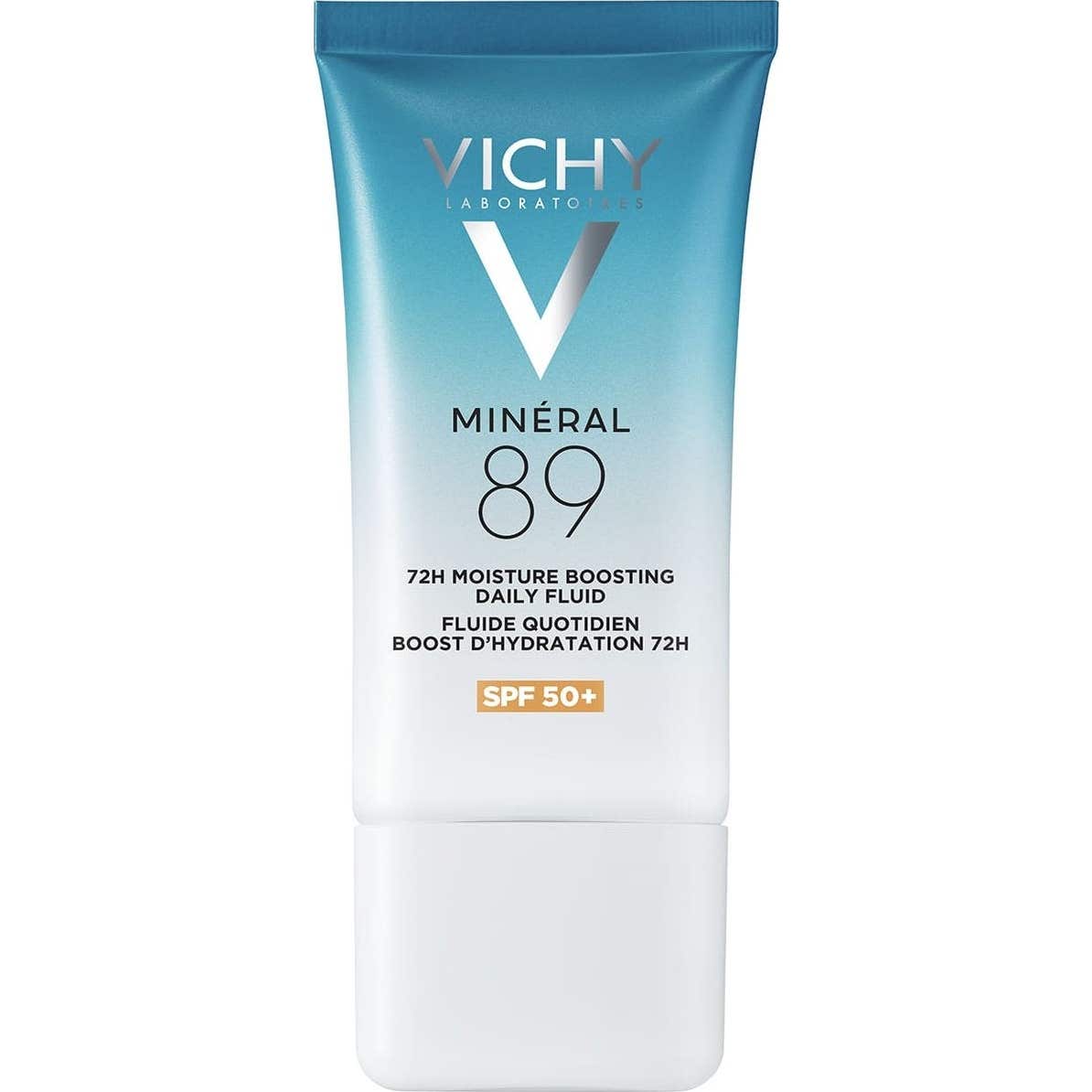 Vichy Minéral 89 Fluide Quotidien Boost d'Hydratation 72H SPF50+ 50ml