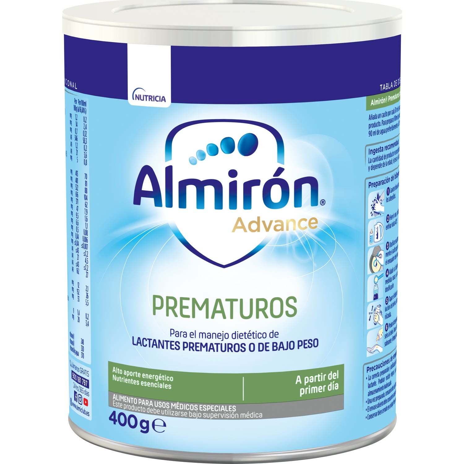 Almirón Nourrissons prématurés 400g