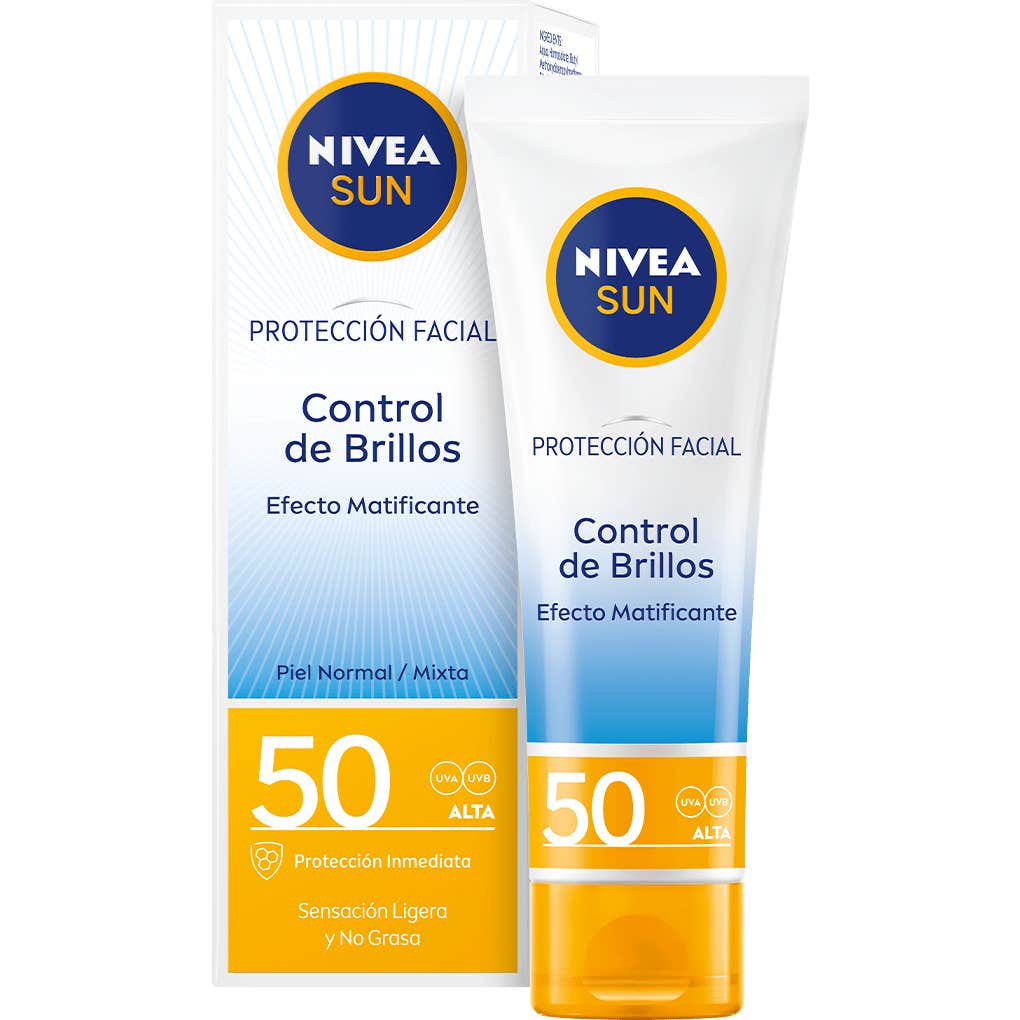 Nive Sun Facial Control de Brillos SPF50 50ml