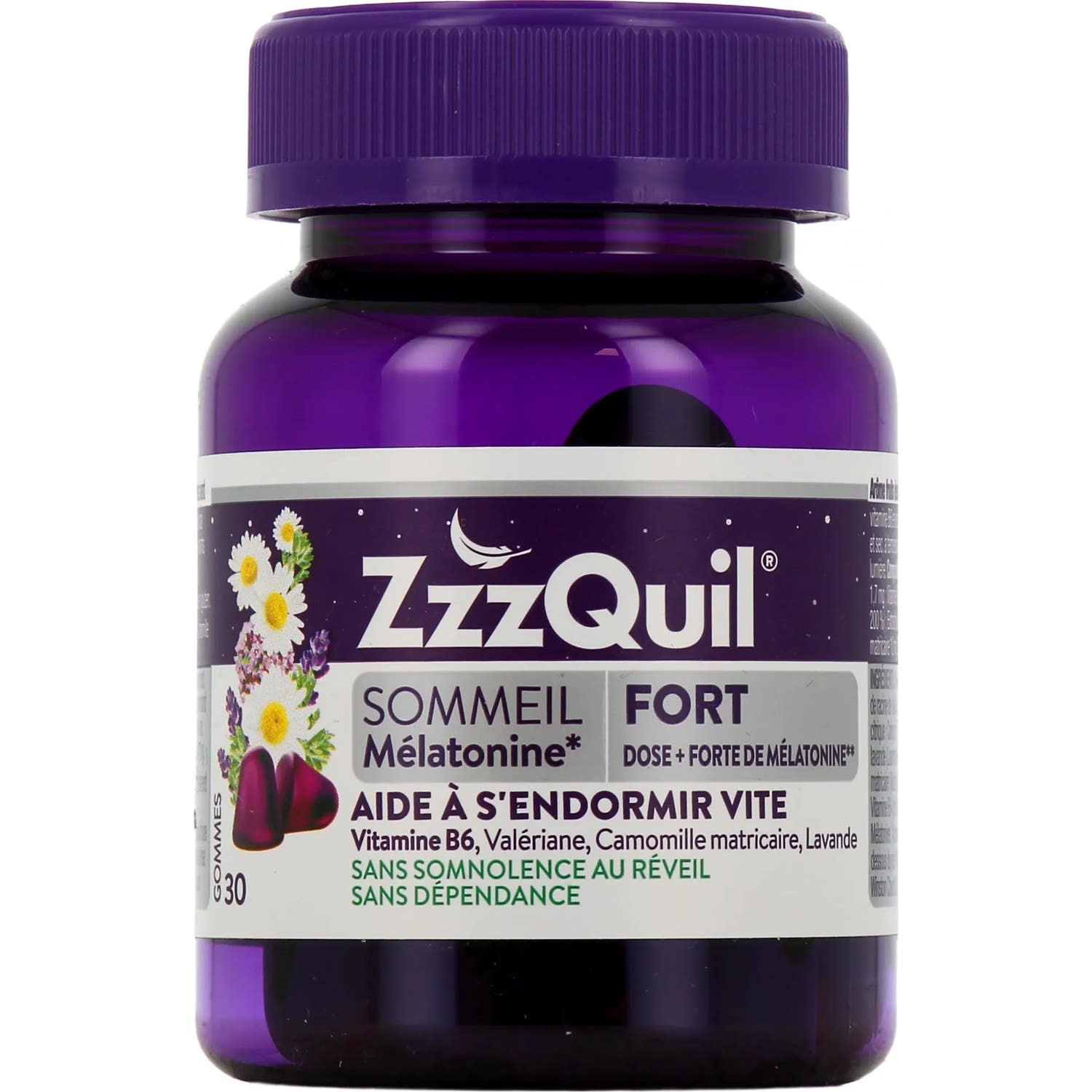 ZzzQuil Fort Sommeil Fruits des Bois 30 gommes