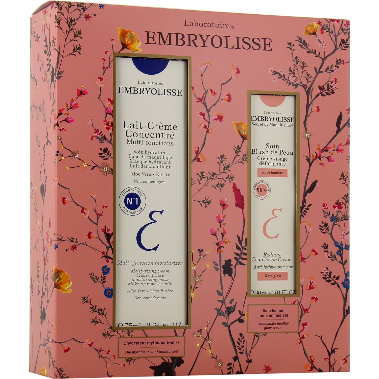 Embryolisse Lait Crème Concentré 75ml + Soin Blush De Peau 30ml