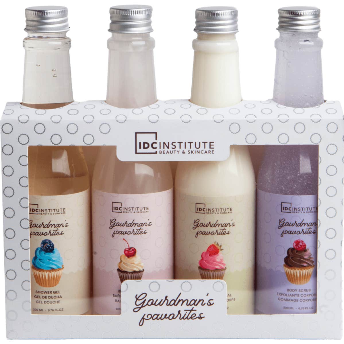 Idc Institute Gourmand'S Favorites Set de Bain 4x200ml
