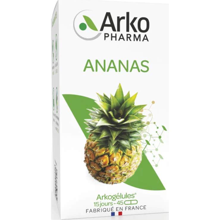 Arkopharma Arkogélules Ananas 45caps