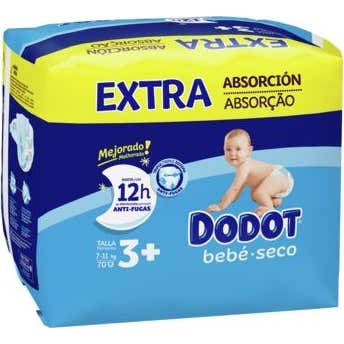 Dodot Baby Dry Extra T3+ 70 pièces