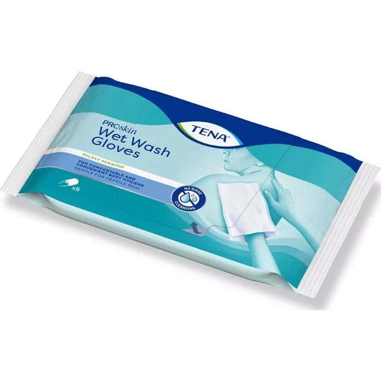 Gants de lavage humide Tena 8 Unités