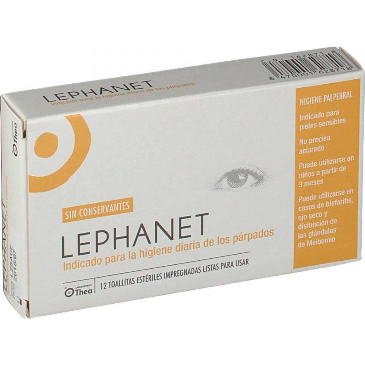 Lephanet lingettes stériles 12 pcs