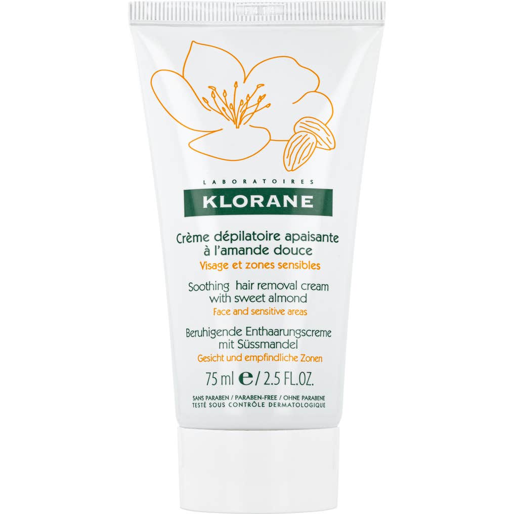 Klorane Crème dépilatoire apaisante Zones Sensibles 75ml