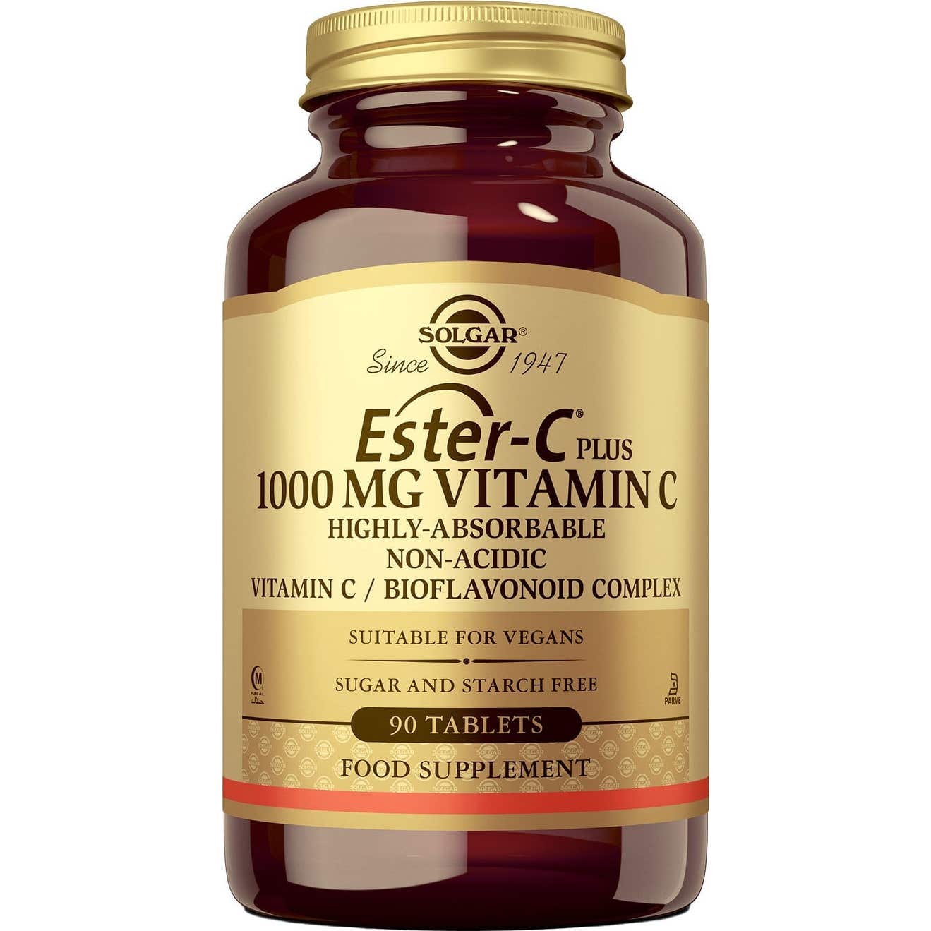 Solgar Ester C® Plus 1000 Mg Comprimés Taille 30