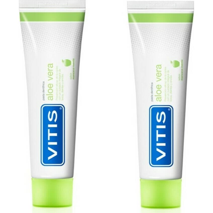 Vitis Aloe Vera Pasta DentifricaManzana 2x150ml *