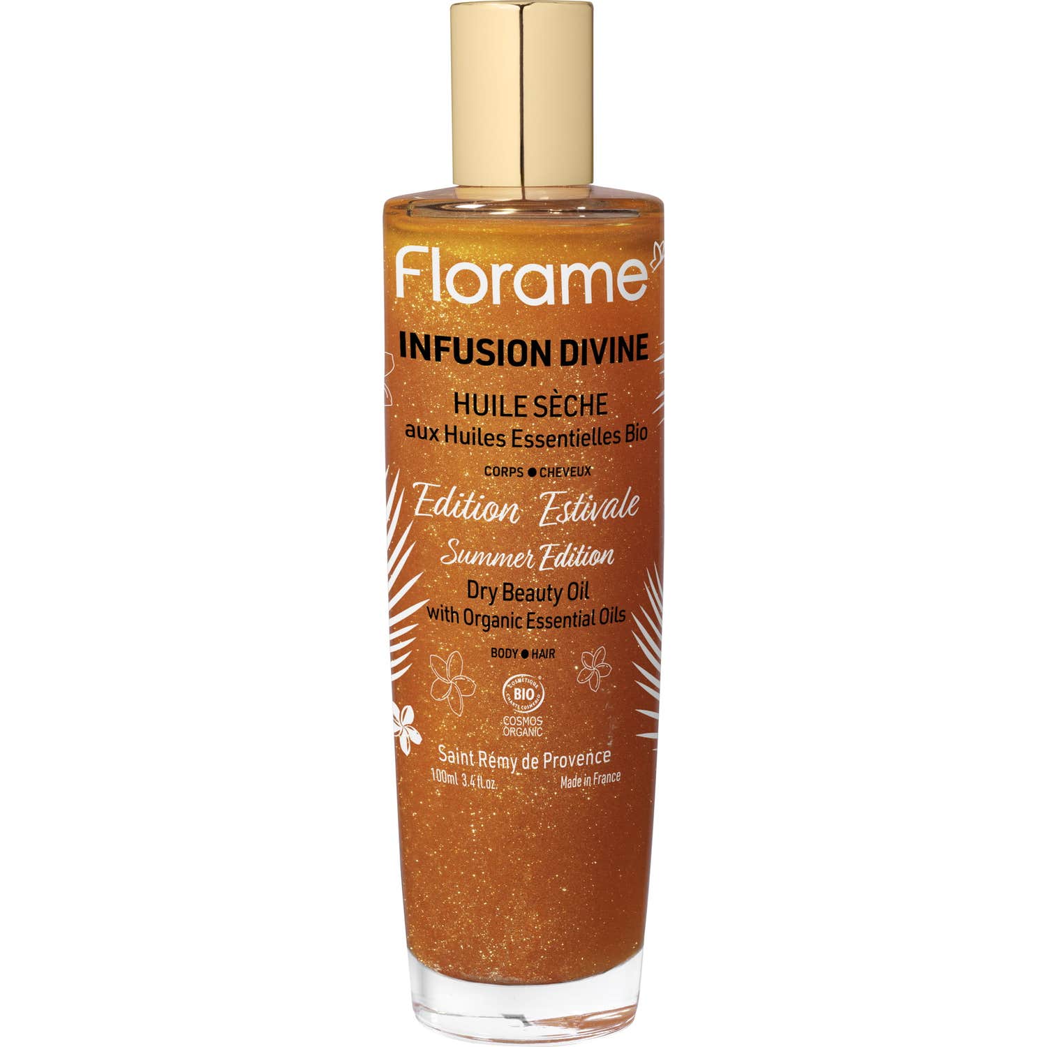 FLORAME  Infusion Divine Huile S&egrave;che Edition Estivale 100ml