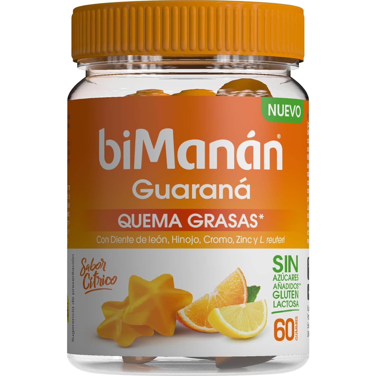 Bimanán® Brûle-Graisse Guarana Gummies 60uts