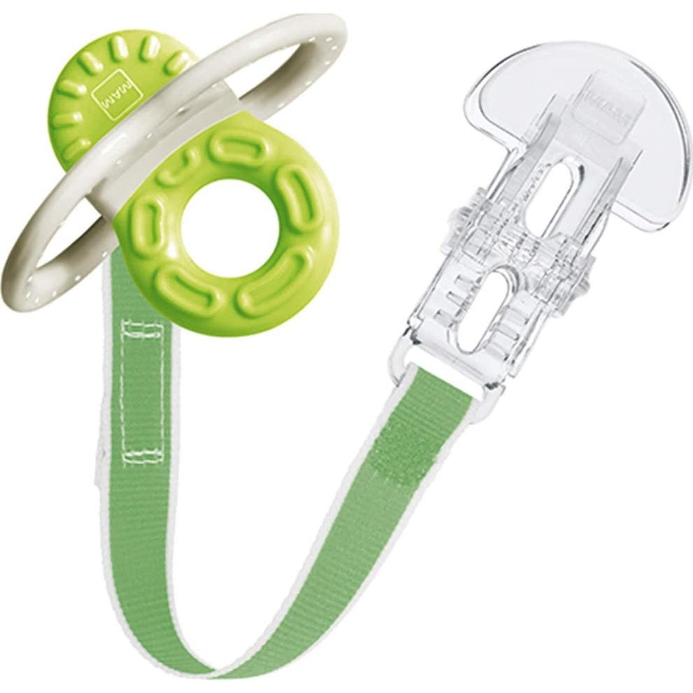 Mam Mordedor Bite & Relax Phase 1 con Broche Verde 2+M 1ud