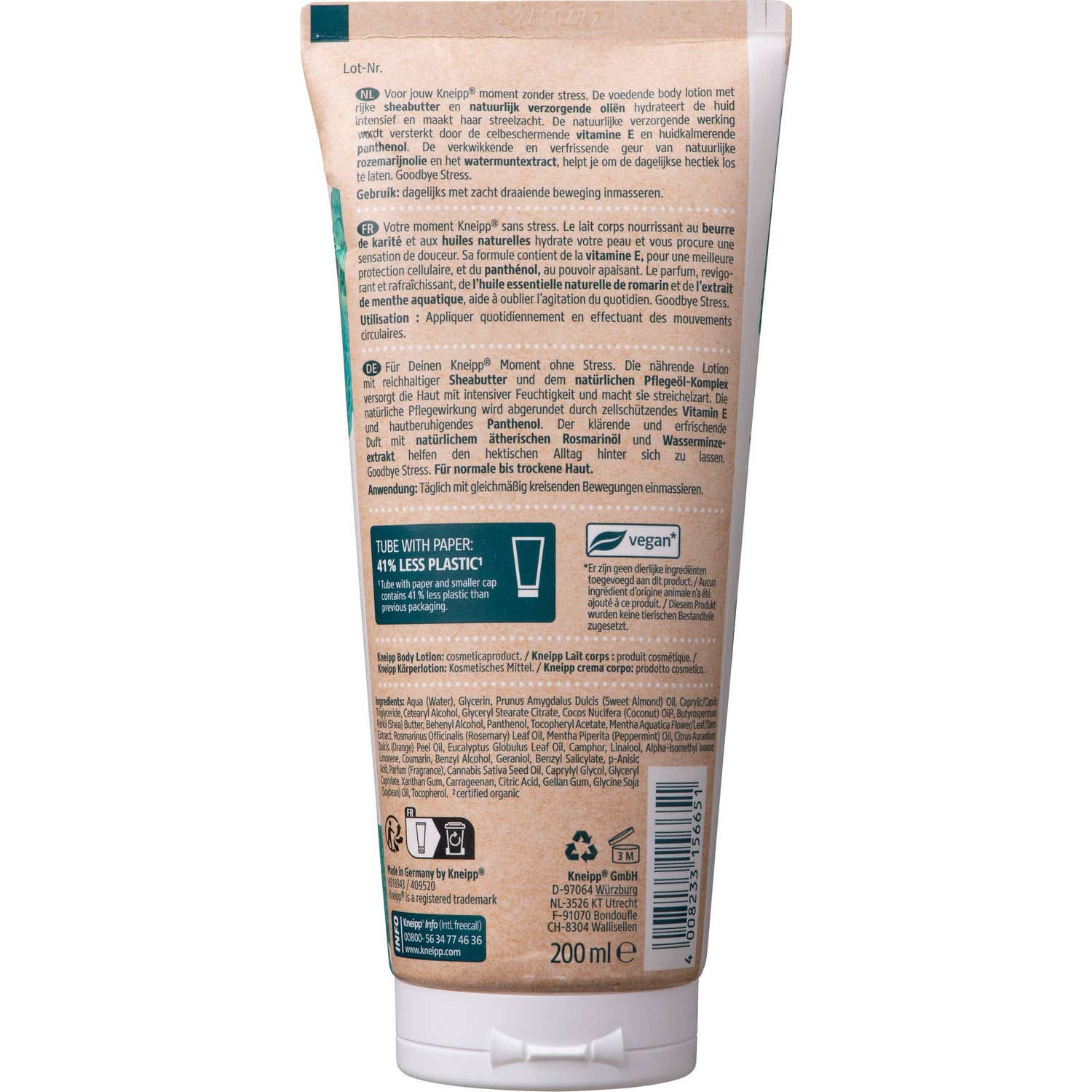 Kneipp Goodbye Stress Leche 200ml Kneipp Goodbye Stress Leche 200ml