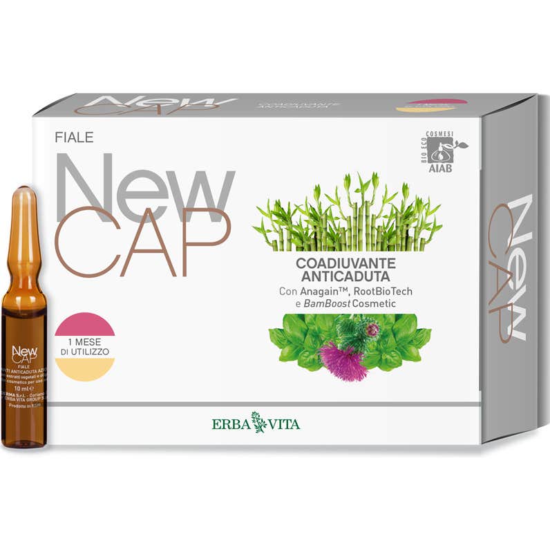 Erba Vita New Cap Prévention Anti-Chute de Cheveux 12 Ampoules