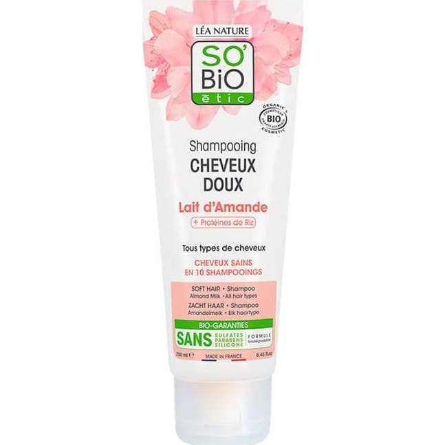 So Bio Etic Shampoo Suave Almendras Proteinas 250ml