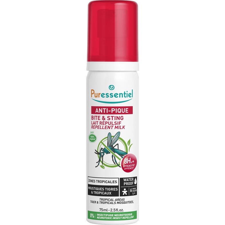 Puressentiel Lait Répulsif Zone Tropicale Waterproof 75ml