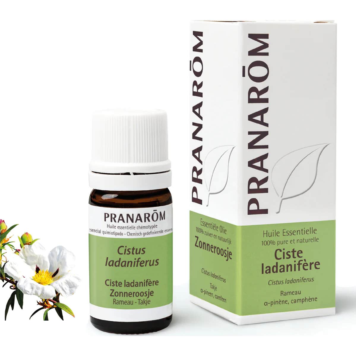 Pranarôm Huile Essentielle Ciste Ladanifère 5ml