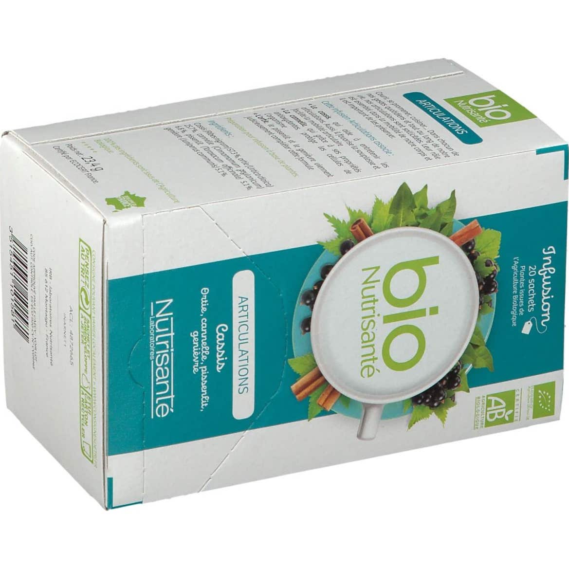 Nutrisanté Infusion Bio Articulations 20 sachets