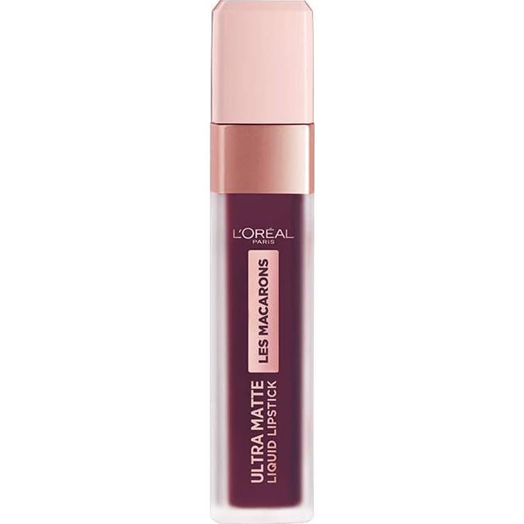 L'Oréal Les Macarons Rouge à Lèvres Liquide Mat 830 Cassis Crush 1pc
