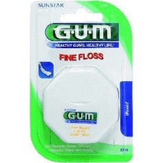 Gum Fil Dentaire Fine Floss Cylindrique Ciré-image