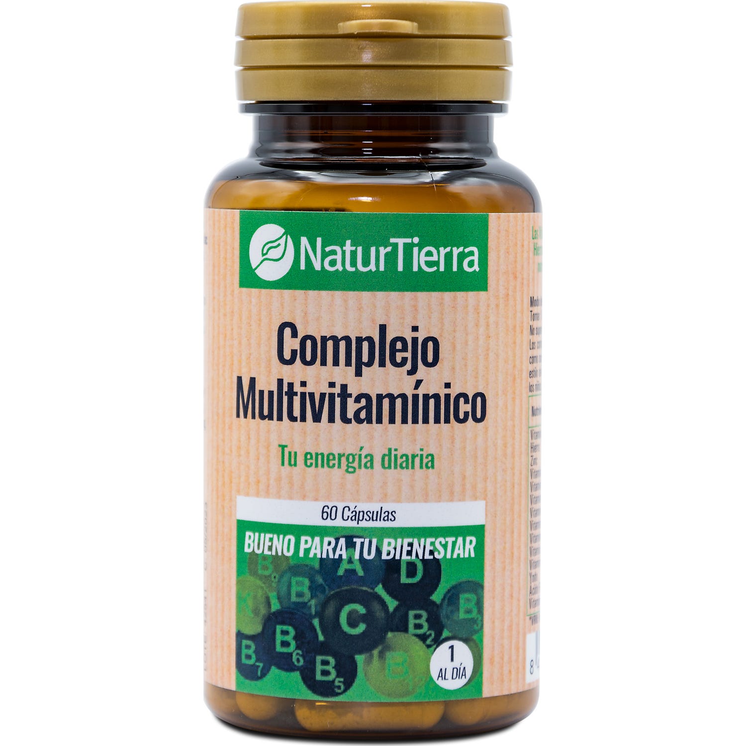 Complexe multivitaminé Naturtierra 60 gélules