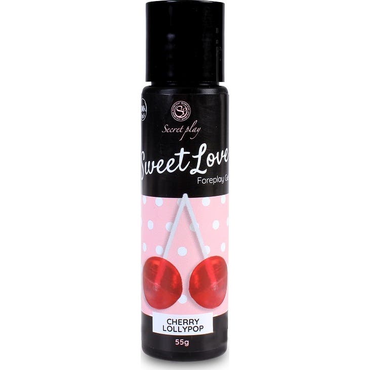 Secret Play Cherry Lollipop Lubricant Sweet Love 60 Ml