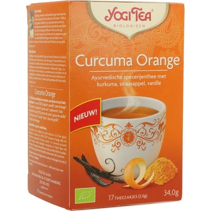 Thé Yogi Curcuma Orange 34G
