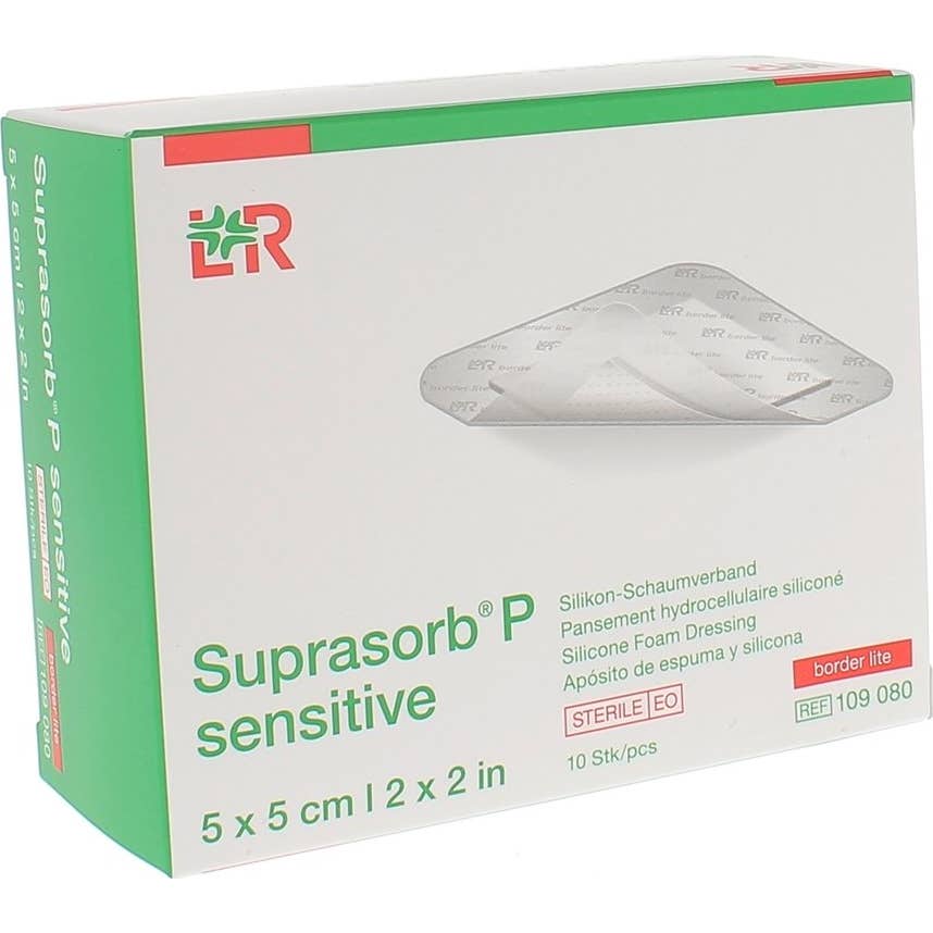 Suprasorb P Sens Bord Lit 5X5 10