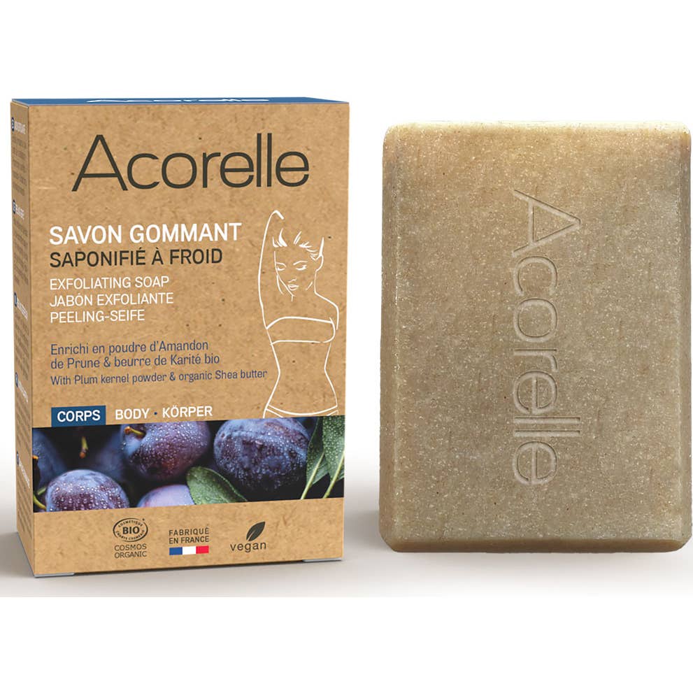 Acorelle Savon Gommant Solide Bio 100 g