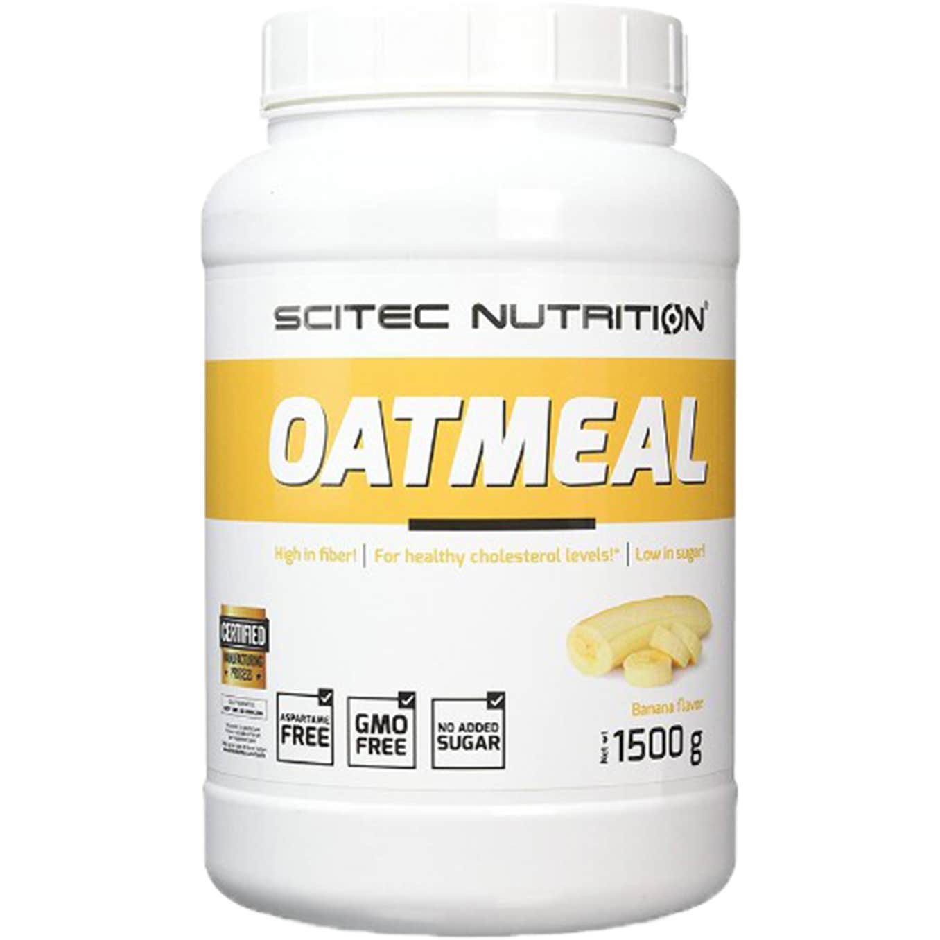 Scitec Nutrition Havermout - Havermeel 1500 Gr Smaak Banaan-image