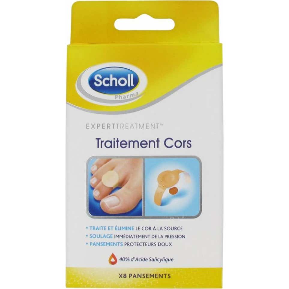 Scholl Cors Pansements Traitement Coricides 8 Unités
