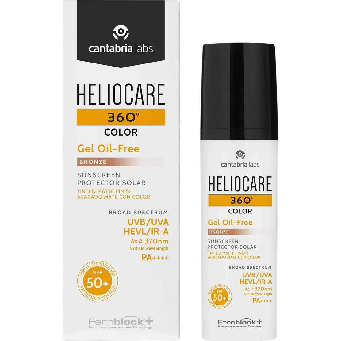 Heliocare 360° Color Gel Oil-Free SPF 50+ Bronze 50ml