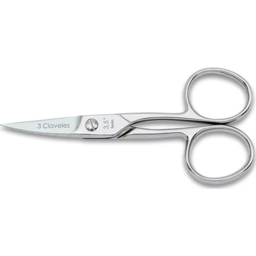 3 Claveles Ciseaux Ongles Courbe Forgé3.5” 9cm 1 Unité