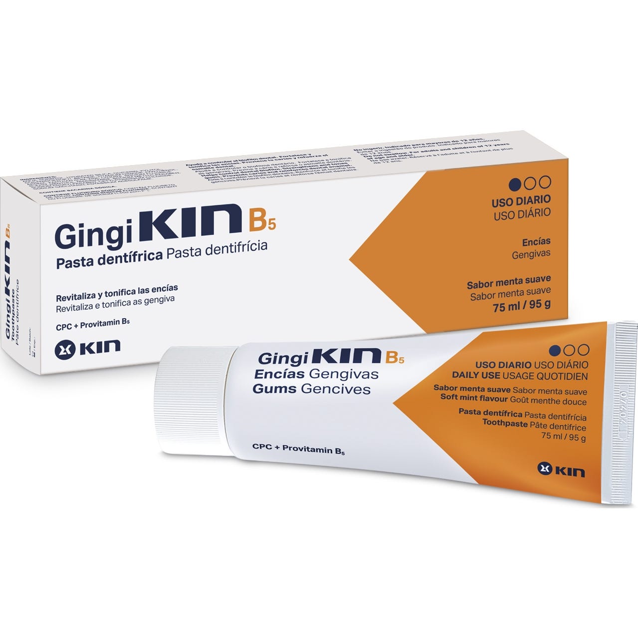 Gingi Kin Plus pâtes dentaires Gingi Kin Plus 75ml