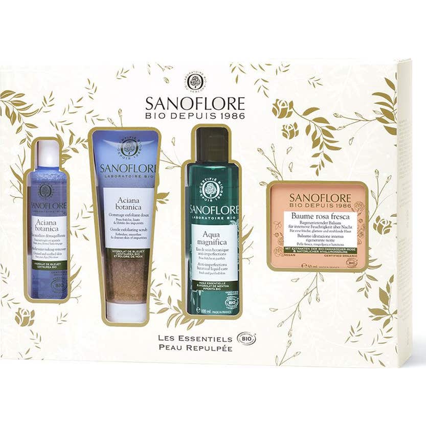 Sanoflore Nöel Coffret Mes Essentiels Peau Repulpée