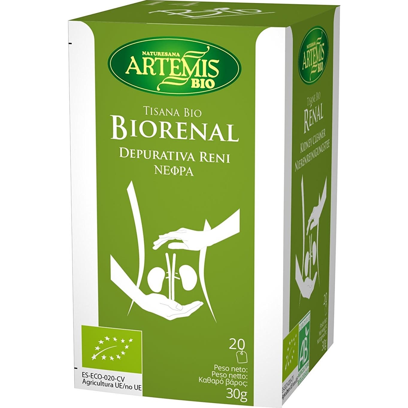 Artemis Bio Biorenal-T tisane 20 filtres