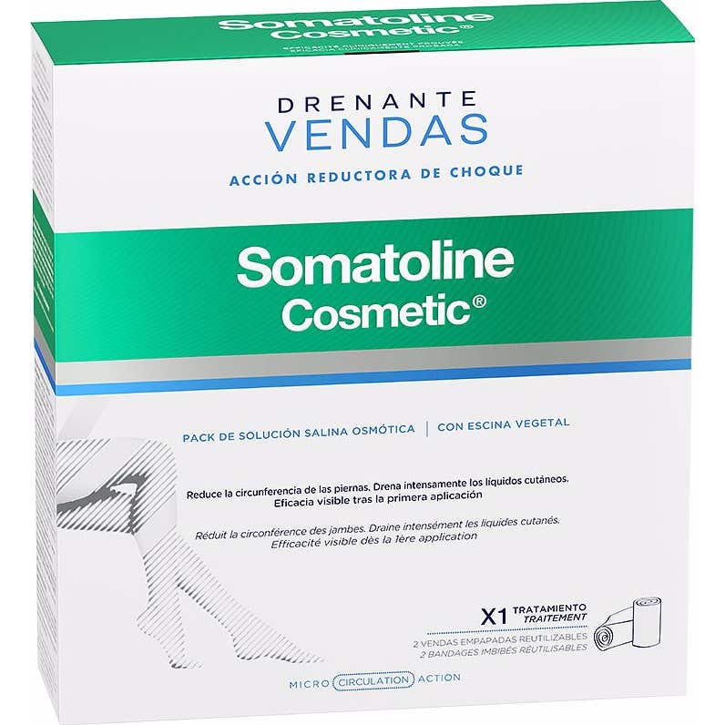 Somatoline Cosmetic Bandage Drainant Recharge 6 pièces