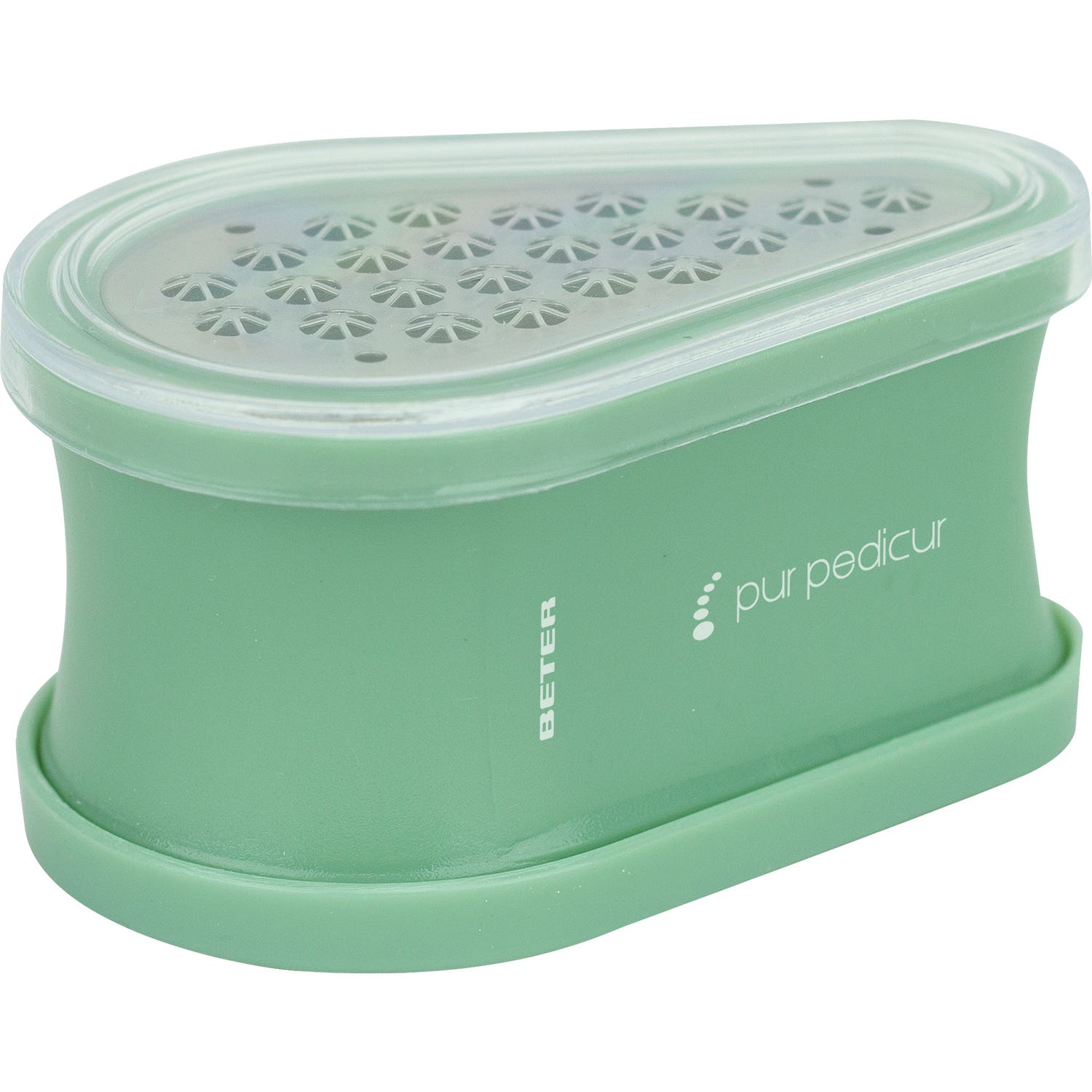 Beter Pur Pedicur Râpe pour pieds avec réservoir