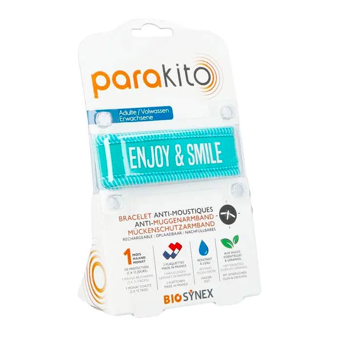 Para'Kito Bracelet Anti Moustiques Junior 3+ Enjoy & Smile 1 ut