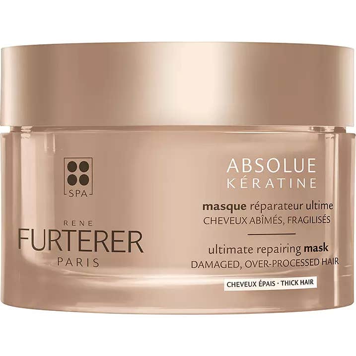 René Furterer Absolue Kératine Masque Réparateur Ultime Cheveux Épais 200 ml
