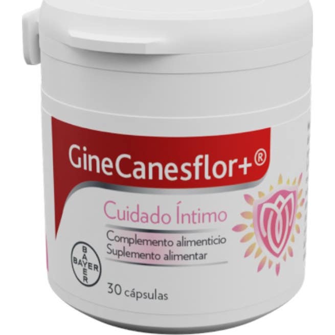 GineCanesflor+ Soin Intime Muqueuse Vaginale Équilibre Intime 30 Capsules