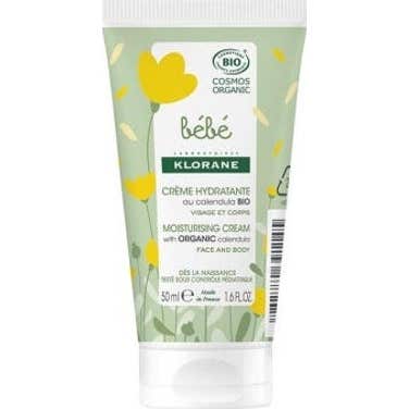 Klorane Crème Hydratante Bio Pour Le Corps Et Le Visage, 50 Ml, Baby - Image 2