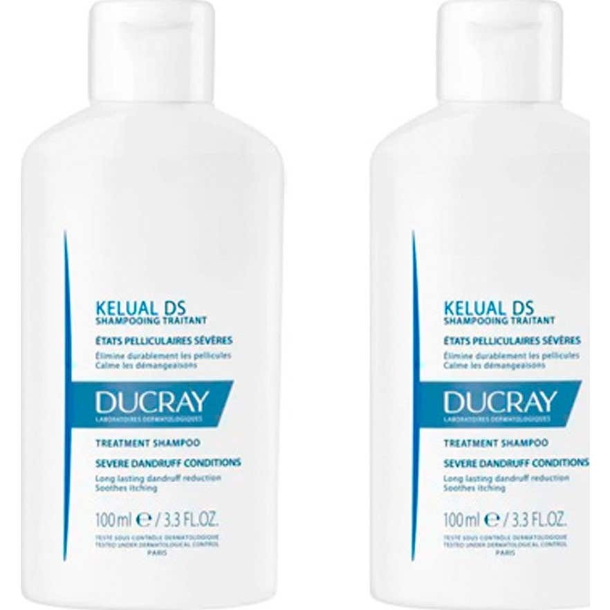 Ducray Kelual Shampoo Anti-Pelliculaires 2x100ml