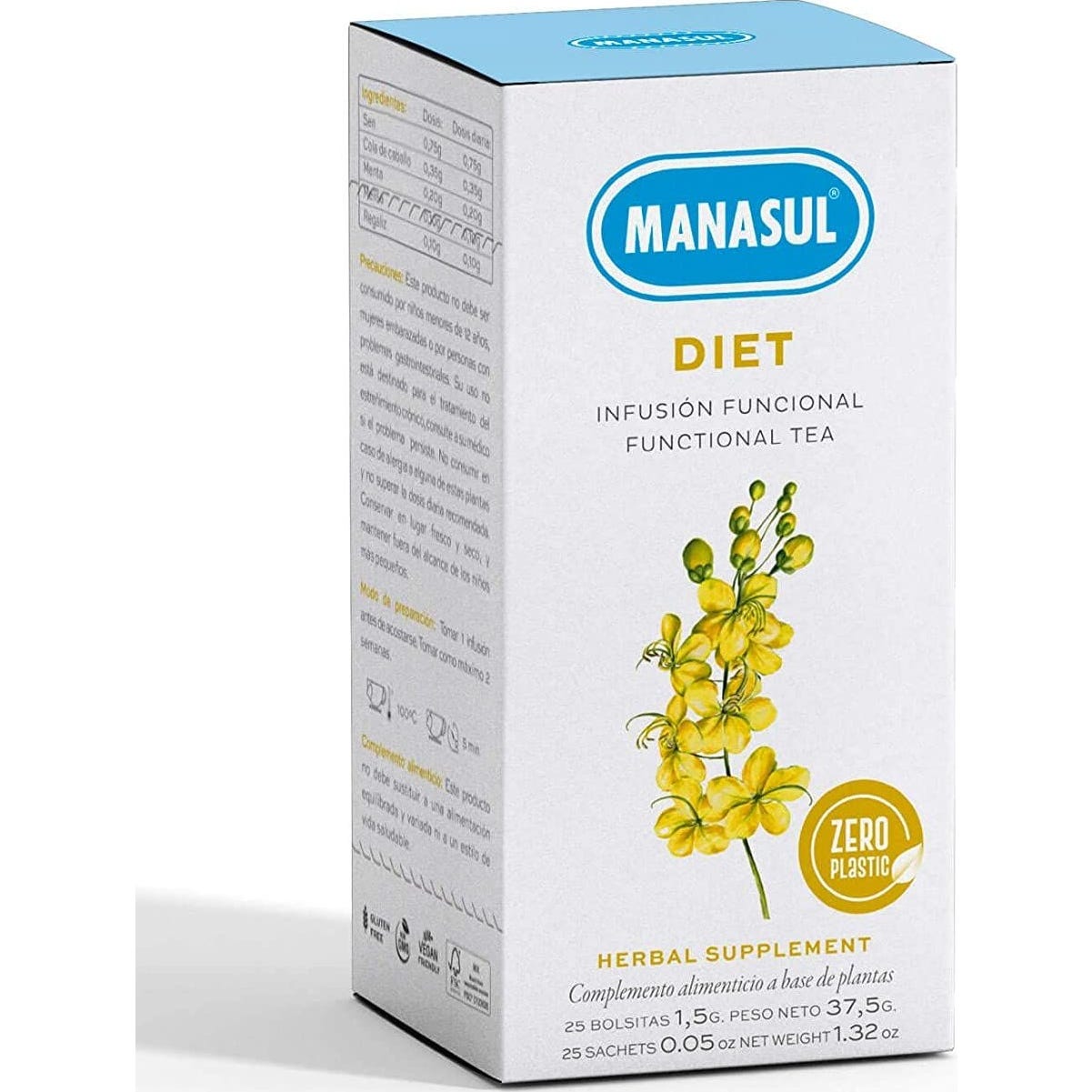 Filtres Manasul Diet Bio 25