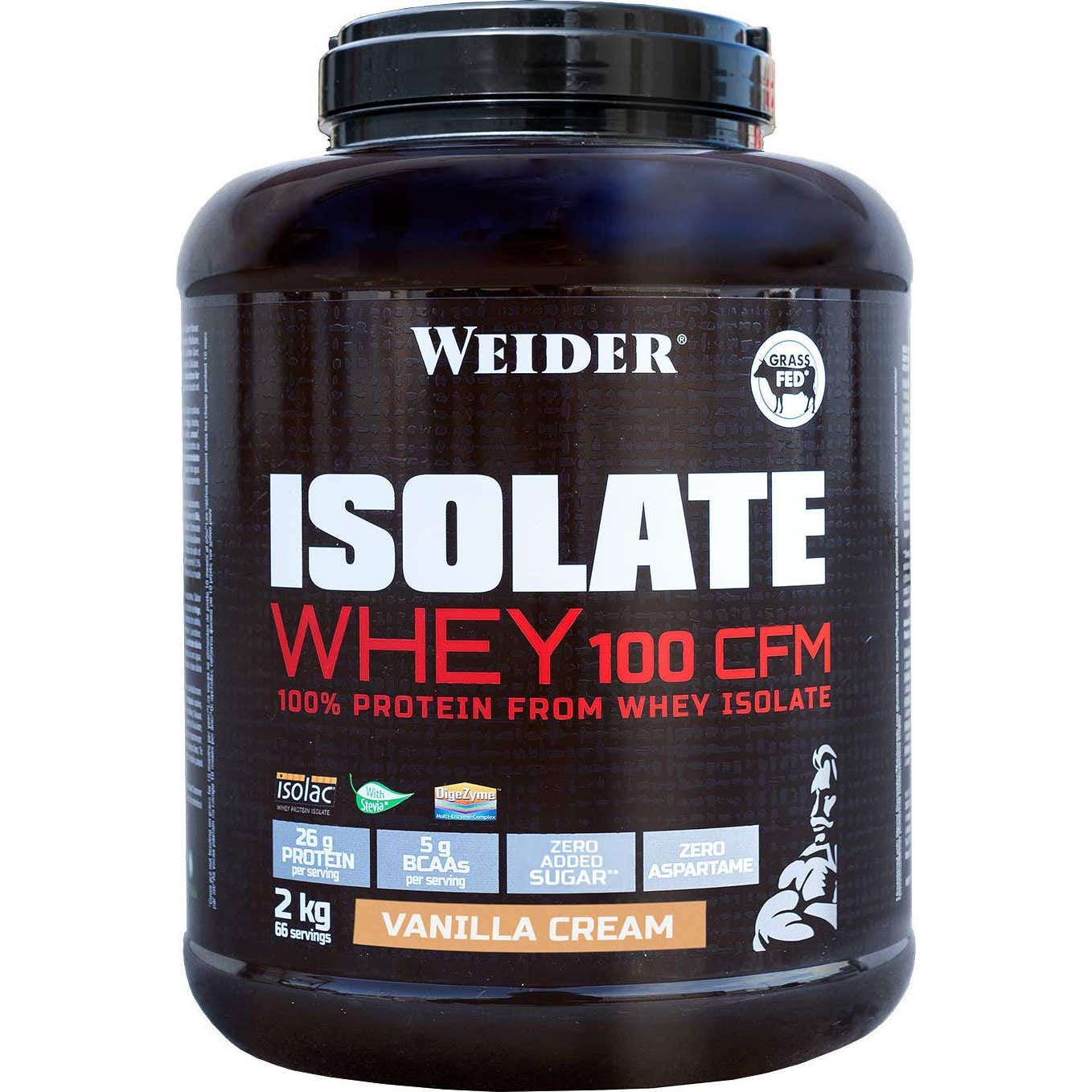 Weider Isolate Whey 100 CFM Crema de Vainilla 2kg