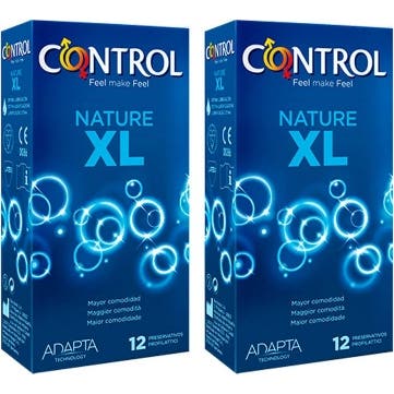 Control Pack Préservatifs Nature XL 2x12pcs