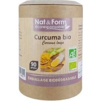 Nat&Form Eco Curcuma Bio 90 Gélules