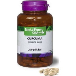 Nat Form Curcuma 200 Gélules