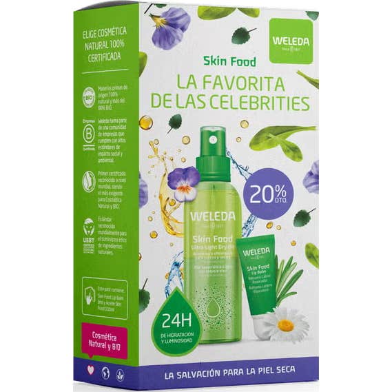 Weleda Skin Food Aceite Seco 100ml + Bálsamo Labial 8ml