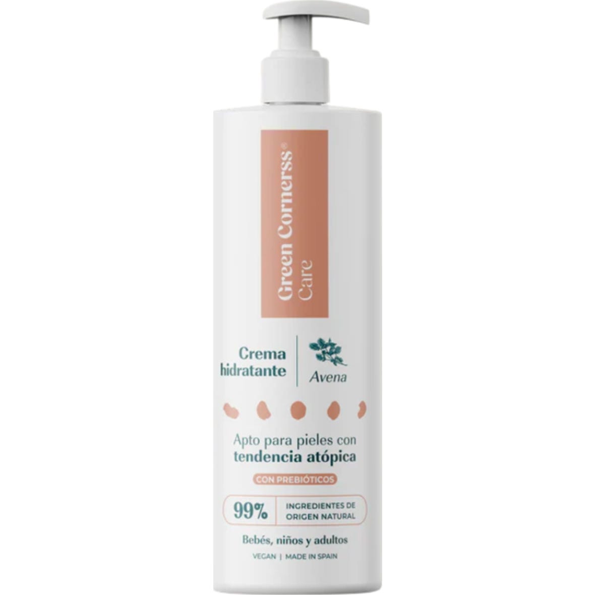 Green Cornerss Care Crème Hydratante Avoine 280 ml